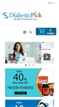 Mobile Screenshot of diabeticpick.com